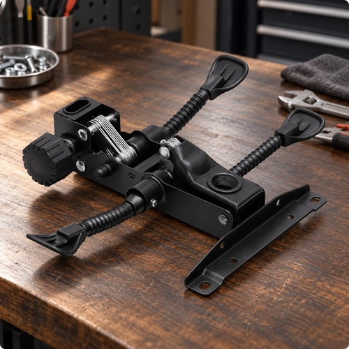 Adjustable backrest and swivel